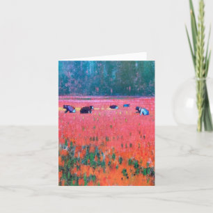 Klassische Faltkarte Dankeskarte