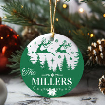 Klassische Familienname Weihnachtsgewohnheit