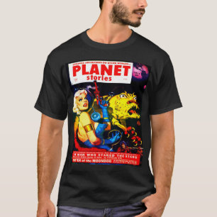 KLASSISCHE FANTASY-SCI-FI-PULP-ILLUSTRATION VON 19 T-Shirt
