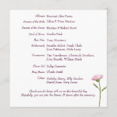 Klassische farbenfrohe Blumenzwiese Programm (Rückseite)