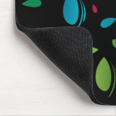 Klassische farbige Petalen Mousepad (Ecke)