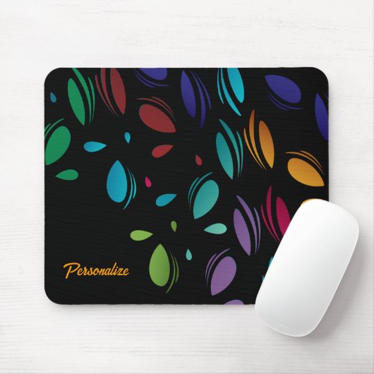 Klassische farbige Petalen Mousepad (Mit Mouse)