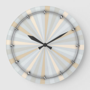 Klassische Farbtöne Harmonie der Raddekoration Große Wanduhr