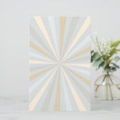 Klassische Farbtöne harmonisches Spinnrad Briefpapier (Stehend Vorderseite)