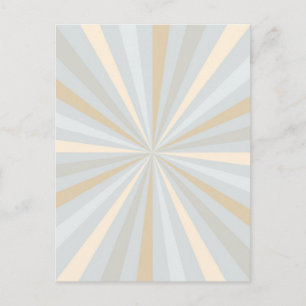 Klassische Farbtöne harmonisches Spinnrad Postkarte