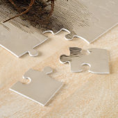 Klassische Farn-Botanik Puzzle (Seite)