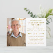 KLASSISCHE FEIERUNG VON LEBENSMITTELSPEICHERINVITA EINLADUNG (Stehend Vorderseite)