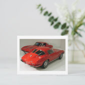 Klassische Fensterscheiben Postkarte (Stehend Vorderseite)