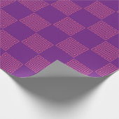Klassische festliche Chic-Geburtstagsparty Geschenkpapier (Ecke)