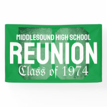 Klassische, fette 50-jährige High School Wiederseh