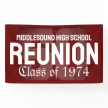 Klassische, fette 50-jährige High School Wiederseh