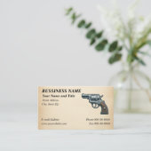 Klassische Feuerwaffen Visitenkarte (Stehend Vorderseite)