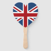 Klassische Flagge der Union Jack UK Fächer (Vorderseite)