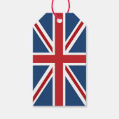 Klassische Flagge der Union Jack UK Geschenkanhänger (Vorderseite)