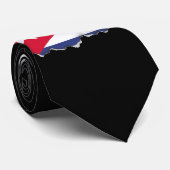 Klassische Flagge Kubas Krawatte (Gerollt)