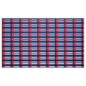 Klassische Flagge Kubas Stoff (Fat Quarter (45,7 x 55,9 cm))
