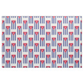 Klassische Flagge Kubas Stoff (Fat Quarter (45,7 x 55,9 cm))
