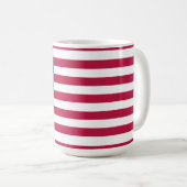 Klassische Flagge USA Kaffeetasse (VorderseiteRechts)