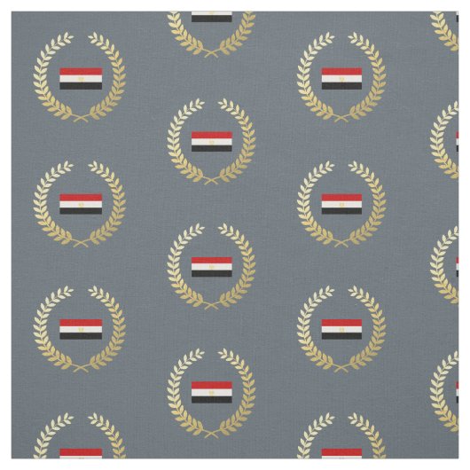 Klassische Flagge von Ägypten Stoff (Muster)