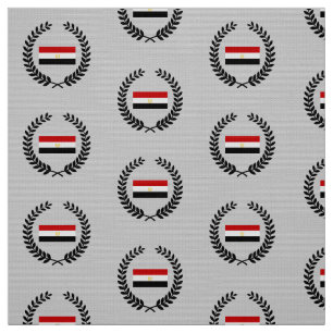 Klassische Flagge von Ägypten Stoff