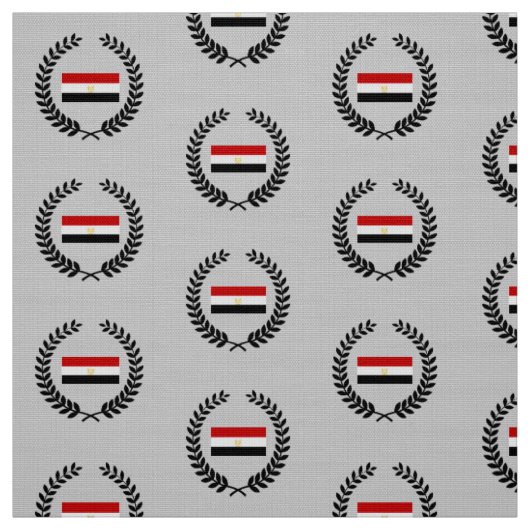 Klassische Flagge von Ägypten Stoff (Muster)