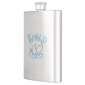 Klassische Flasche der Weltklasse Flachmann (Links)