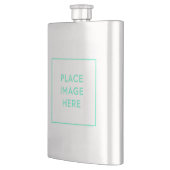 klassische Flasche Flachmann (Links)