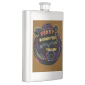 klassische Flasche Flachmann (Rechts)