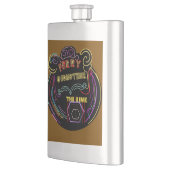 klassische Flasche Flachmann (Links)