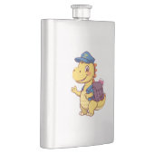 klassische Flasche Flachmann (Rechts)