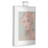 klassische Flasche Flachmann (Rechts)