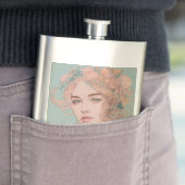 klassische Flasche Flachmann (Beispiel)