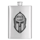 klassische Flasche Flachmann (Vorderseite)