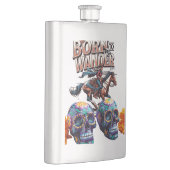 klassische Flasche Flachmann (Rechts)