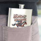 klassische Flasche Flachmann (Beispiel)