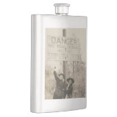 klassische Flasche Flachmann (Rechts)