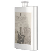 klassische Flasche Flachmann (Links)