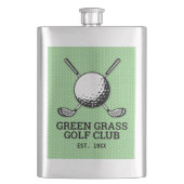 klassische Flasche Flachmann (Vorderseite)