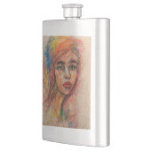 klassische Flasche Flachmann (Links)