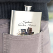 klassische Flasche Flachmann (Beispiel)