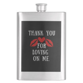 klassische Flasche Flachmann