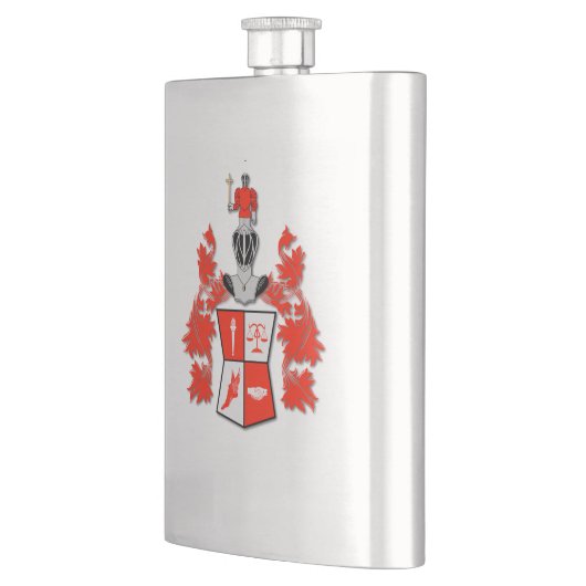 klassische Flasche Flachmann (Links)