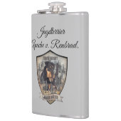 klassische Flasche Flachmann (Links)