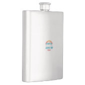 klassische Flasche Flachmann (Rechts)