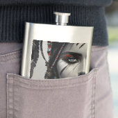 Klassische Flasche für den Stammeskrieger Flachmann (Beispiel)