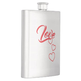 Klassische Flasche Liebe Flachmann