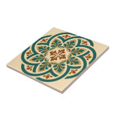 Klassische Fliesen aus weiß und gold (Seite)