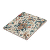 Klassische florale Print Tile Fliese (Seite)
