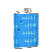 Klassische Flugbegleiter-Flasche Flachmann (Rechts)