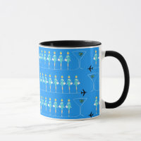 Klassische Flugbegleiter-Tasse